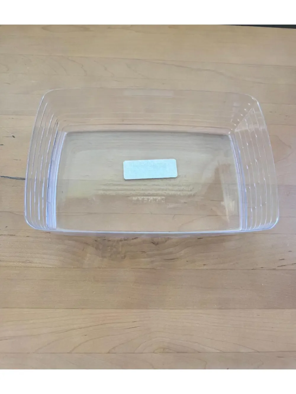 Longaberger Basket Clear Plastic Protector #48925 6.75L x 3.75W